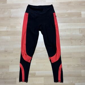 Gottex Women's Leggings in Black and peach